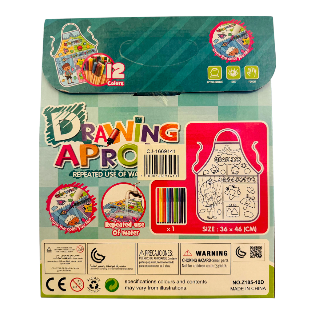 Delantal Animado para Colorear