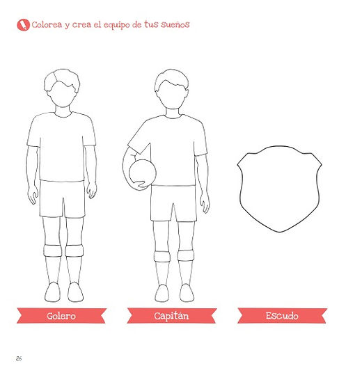 Libro de actividades Fútbol, garra y corazón