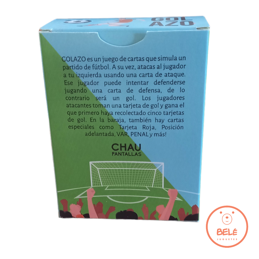 Juego de cartas fútbol Golazo