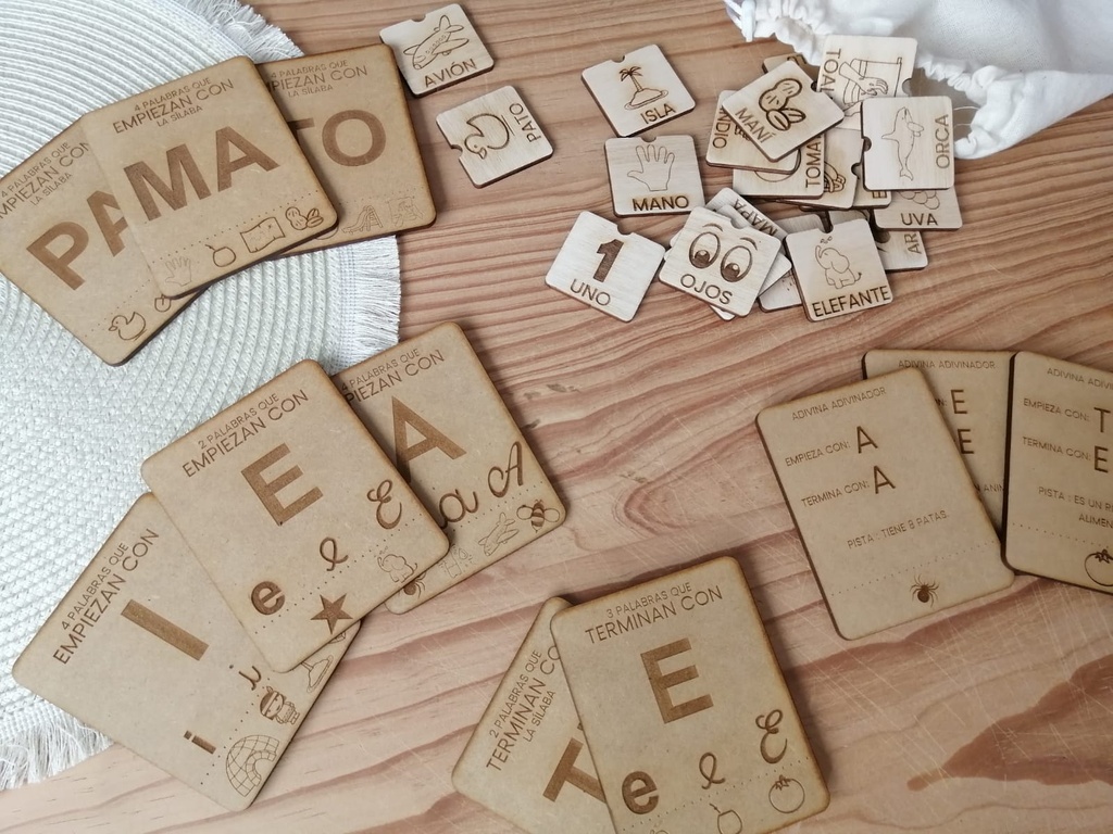 Didáctico. Tabla de Lectoescritura 2