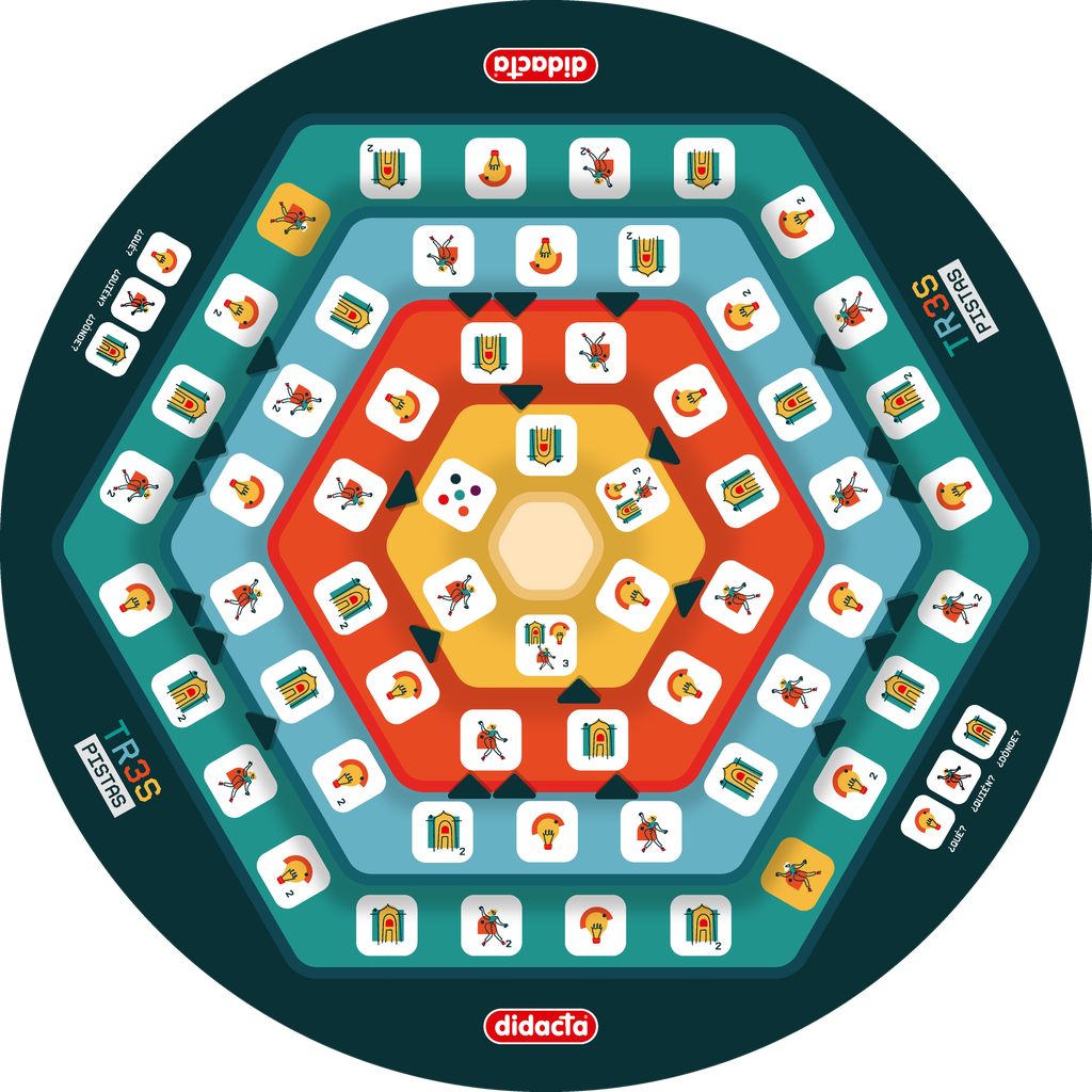 Juego de mesa Tres Pistas