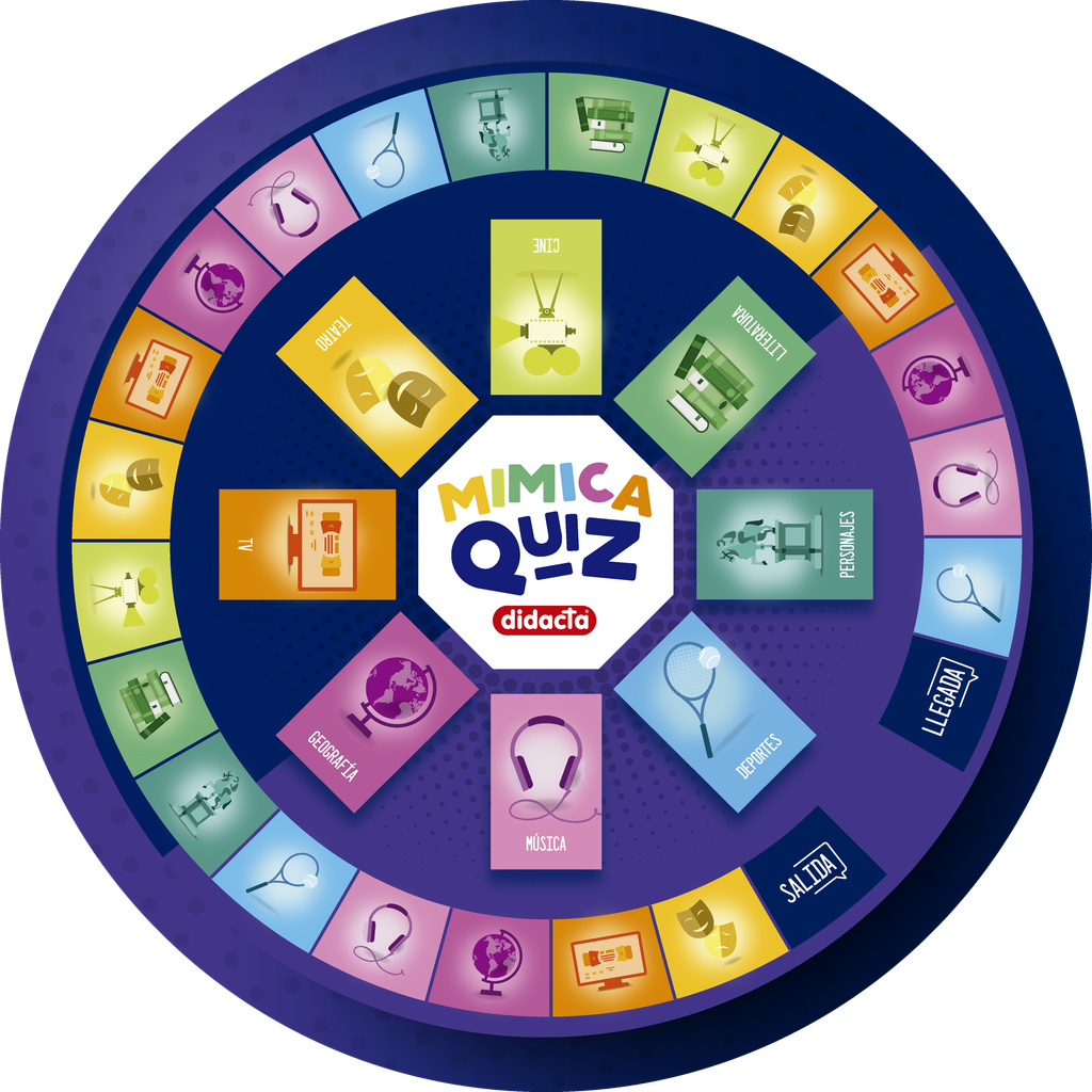 Juego de mesa Mímica Quiz