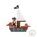 2. Bloques de encastre 40 piezas motivo Pirata.webp