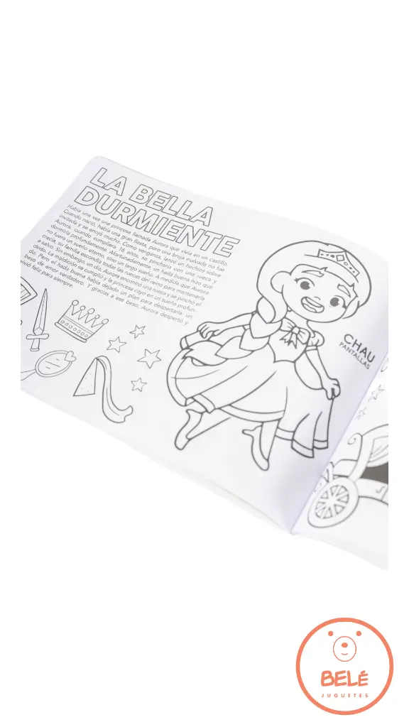 2. Libro actividades Cuentos Clásicos para colorear + stickers.webp