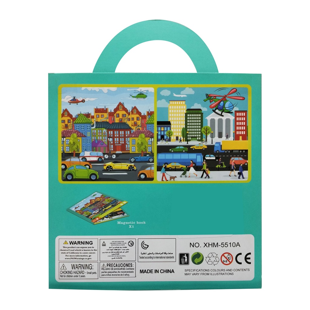 Puzzle 40 piezas magnético