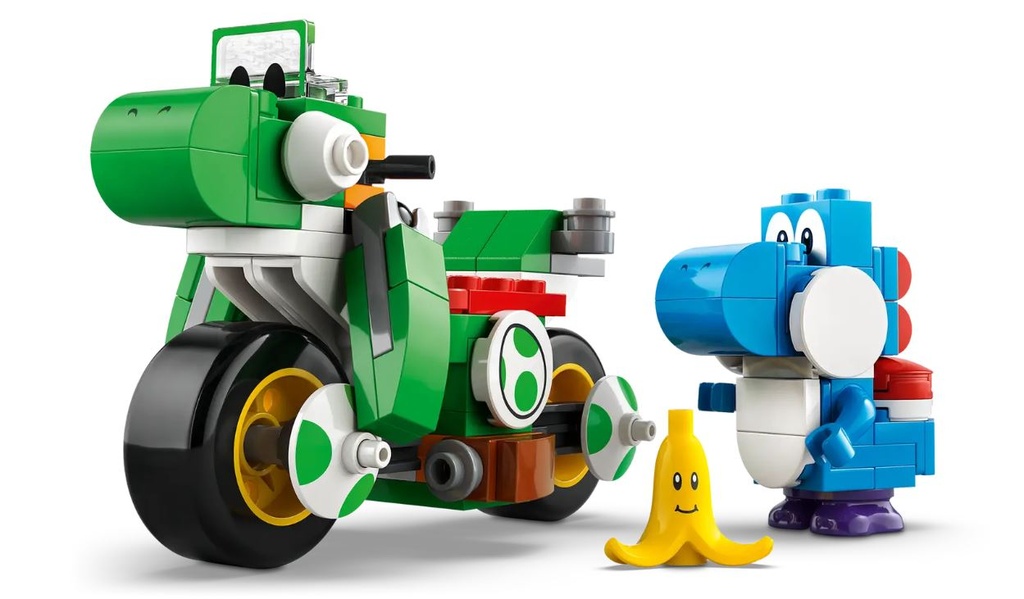 Lego Super Mario Kart Moto de Yoshi