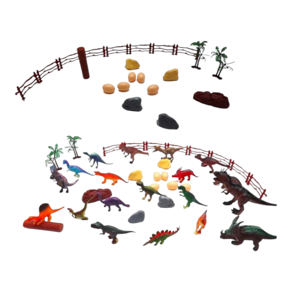 Valija porta dinosaurios + accesorios