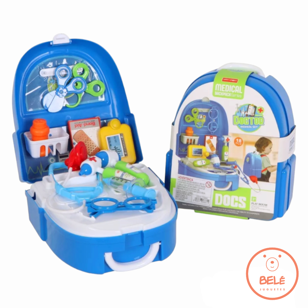 Kit doctor en valijita mochila