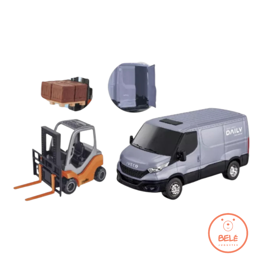 Furgón Iveco con elevadora