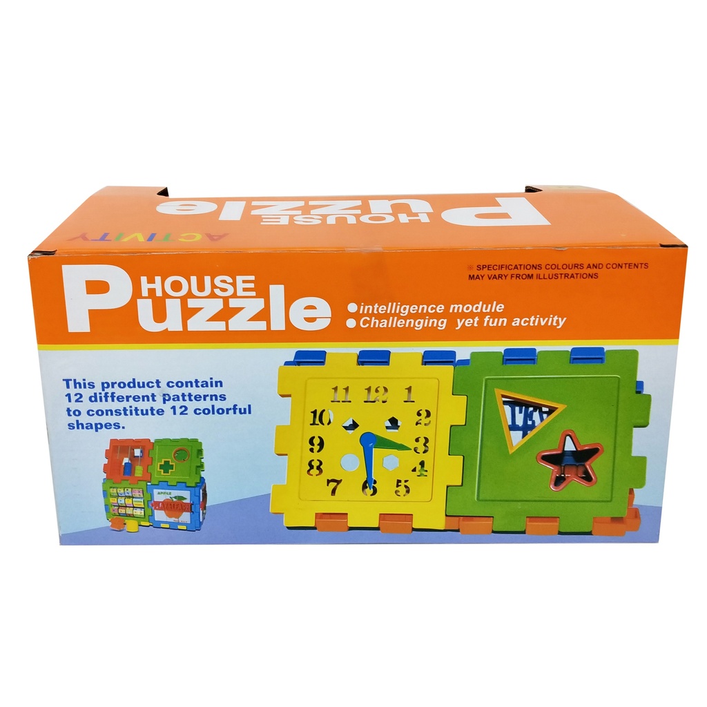 Cubos encastre con actividades