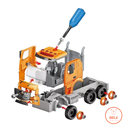 Camión de basura  desarmable con herramientas y juego de clasificación de basura