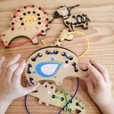 Animales de enhebrar