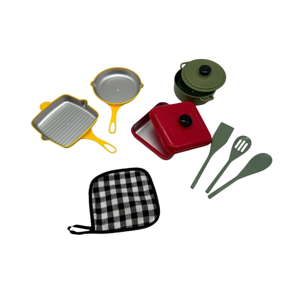 Kit de sartenes y ollas 10 piezas