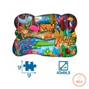 Puzzle gigante 28 piezas Aventura en Floresta