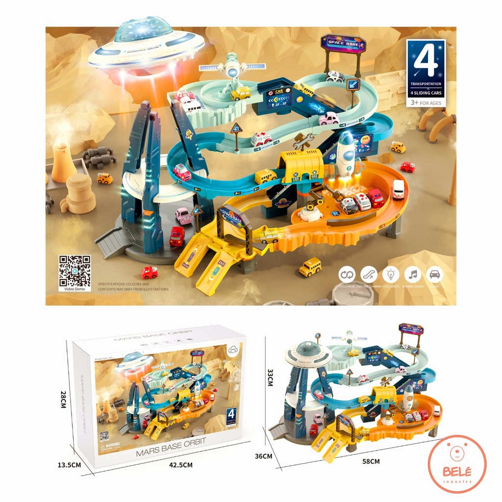 Base espacial con pista 