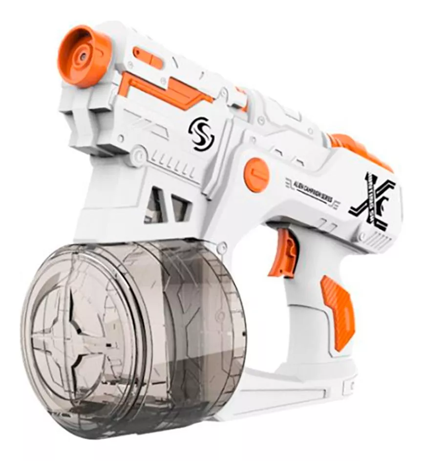 Pistola de agua a pilas