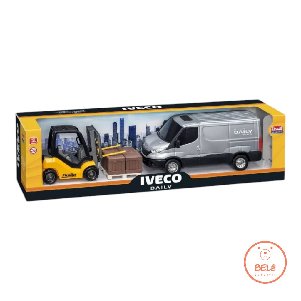 Furgón Iveco con elevadora