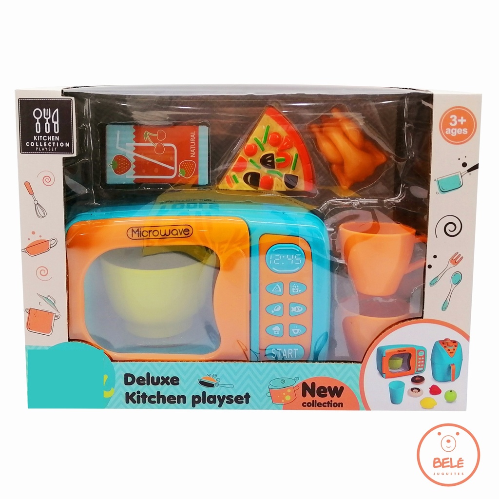 Juego de cocina microondas