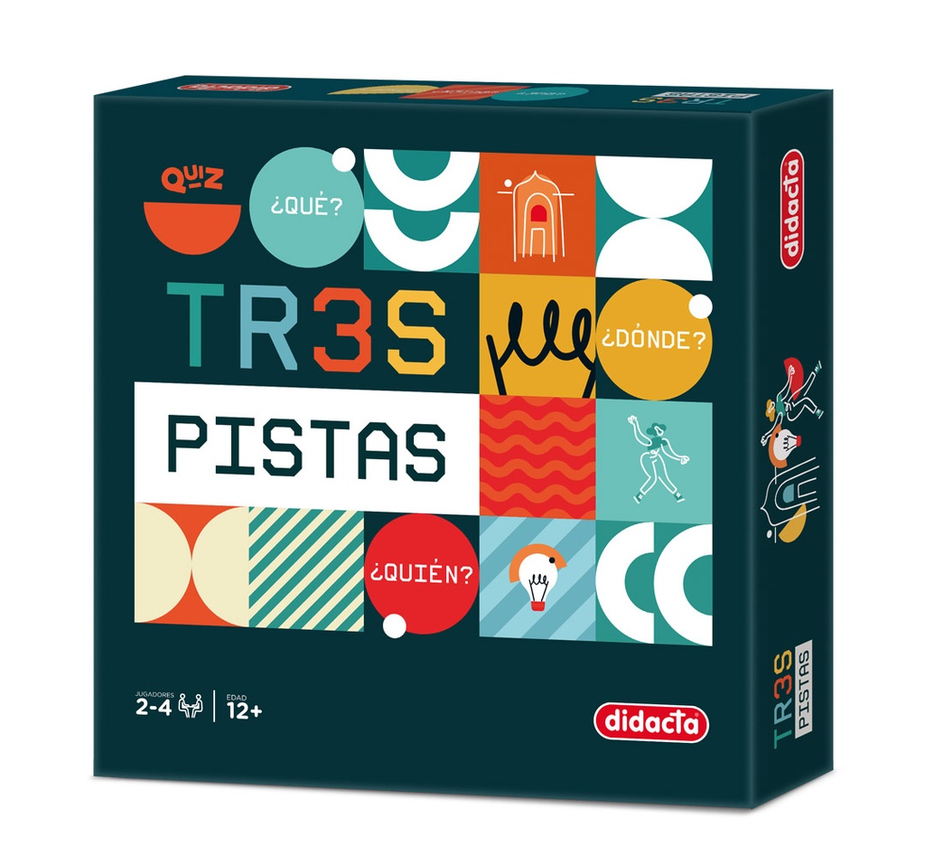 Juego de mesa Tres Pistas