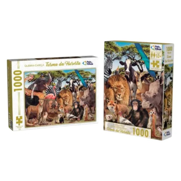 Puzzle 1000 piezas  Animales de la Selva