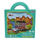 Puzzles magnéticos 2 en 1 ( 40 piezas)