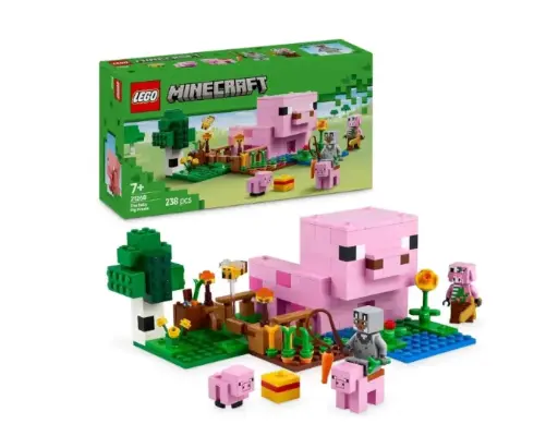 [21268] Lego Minecraft La casa del cerdito bebé