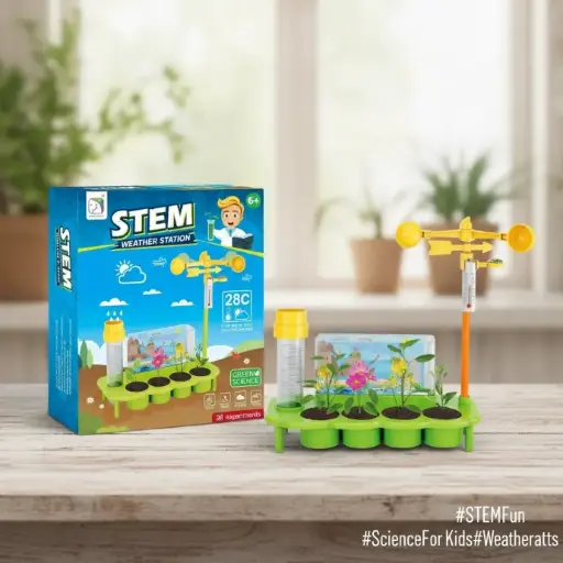 [JU7528] Juego experimentos Estación Meteorológica
