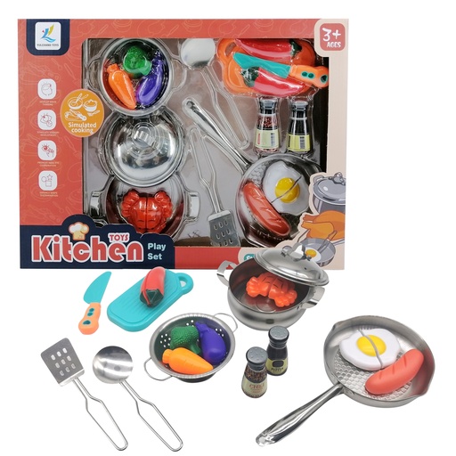 Kit de cocina metal con accesorios