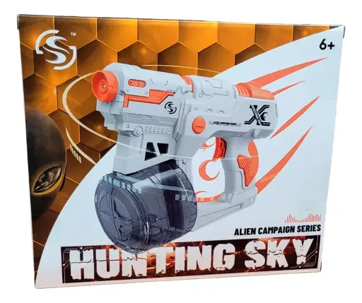 Pistola de agua a pilas